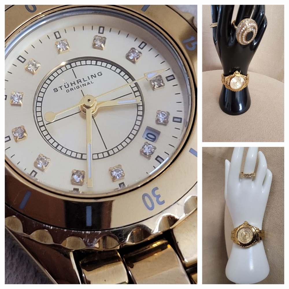 Stuhrling Original Gold Women's Watch - Picture 4 of 9